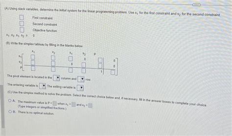 Image result for Slack Variables in Linear Programming
