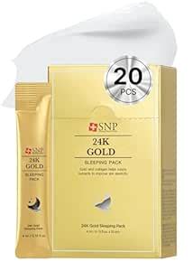 SNP Gold Collagen Sleeping Pack 20x4ml/0.13oz : Amazon.in: Health ...
