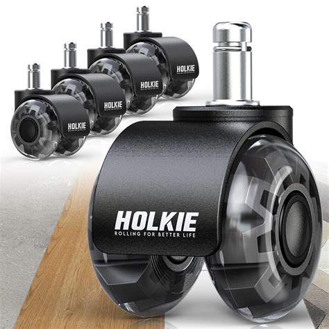 Office Chair Wheels 11x22mm Universal Fit Casters 2 Inch Replacement ...