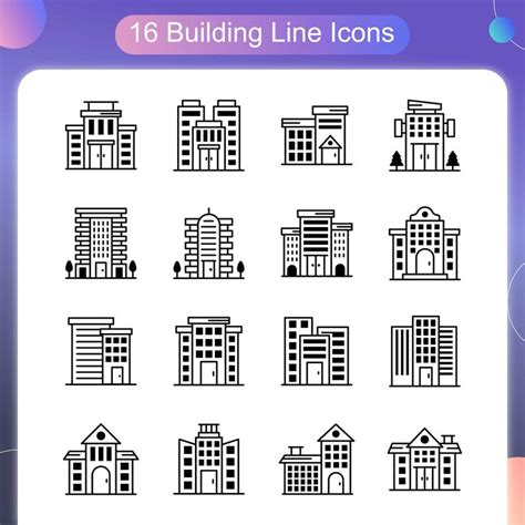 Building Outline Icon 的图像结果