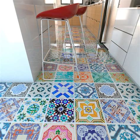 Spanish Tiles - Flooring - Floor Tiles - Floor Vinyl - Tile Stickers ...