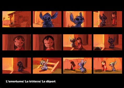 ArtStation - Lilo and Stitch colorscript exercise
