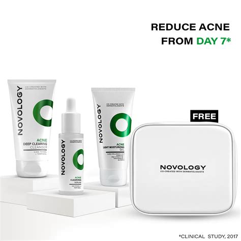 High Science Technology Skin Care Products for Acne | Novology ...