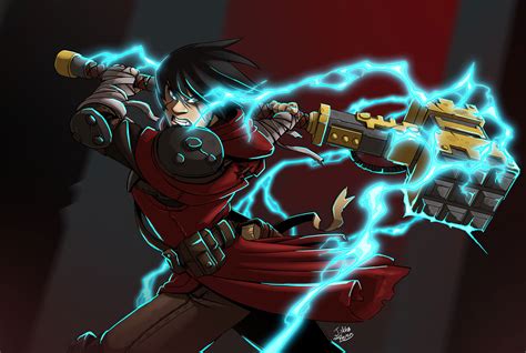 Darktide Zealot - Art by Jukka Rasmass - 40K Gallery