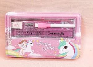 Flipkart.com | AMANVANI AMANVANI Double Layered Metal Pencil Box Pencil ...