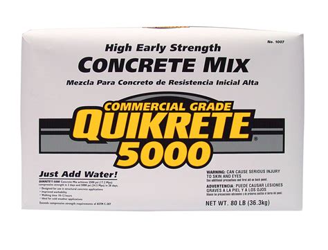 Quikrete 5000 Concrete Mix | Package Pavement