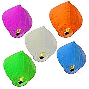 VIKRA Sky Lanterns/Sky Lights/Floating Lanterns/Candle Lanterns/Fire ...