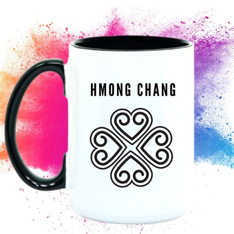 Hmong or Hmoob Clan Customize Last Name With Heart Mug Gift - Etsy