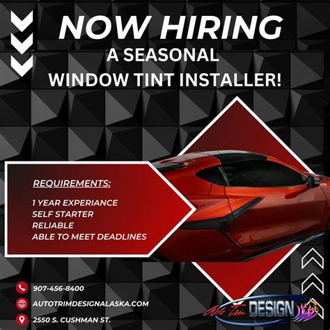 Open Positions at Auto Trim Design of Fairbanks - Alaska