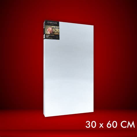 Jual KANVAS LUKIS 30X60 CM / ACRYLIC OR OIL CANVAS / WHITE CANVAS ...