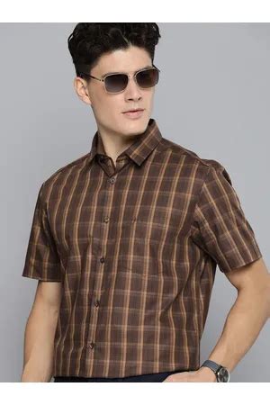 Buy Indian Terrain Check Shirts online - Men - 240 products | FASHIOLA.in