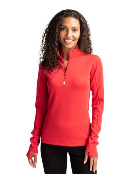 Traverse Stretch Quarter Zip Womens Pullover | Cutter & Buck Canada