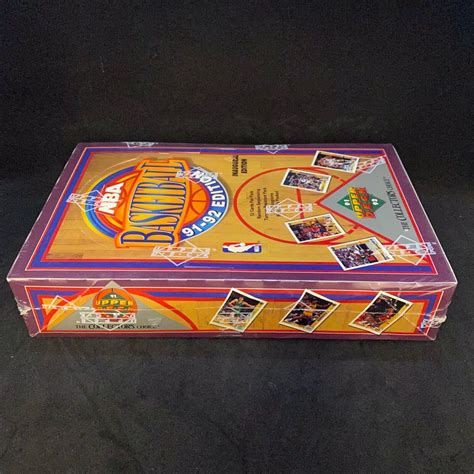 1991-92 Upper Deck NBA Inaugural factory sealed box Michael Jordan AW ...