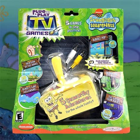 SpongeBob SquarePants Plug it in & Play TV Games - IGN
