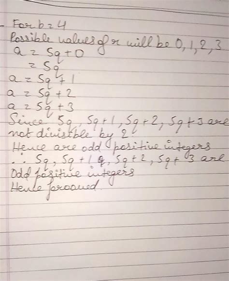 Show that any positive integer is of the from 5q(or)5q+1,5q+2,5q+3,5q+4 ...
