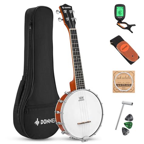 Banjolele Principianti Banjolele Mulucky MBU-807 - Ukulele Banjo 4 ...