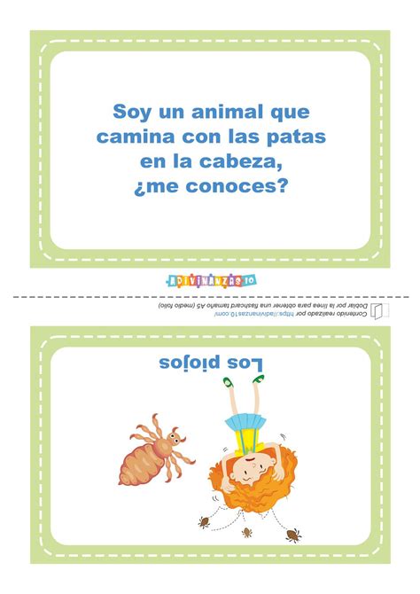 50+ ADIVINANZAS DE ANIMALES # Para Niños con Respuestas | Adivinanzas y ...
