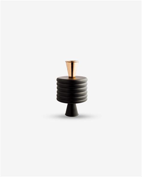 Vaso Dual Flute-Black – Opulin by Sources Unlimited