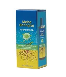 HERBAL ENGINE hair oil mahabhringraj 200ML : Amazon.in: Health ...