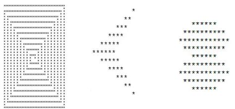 Image result for Fancy Shapes Using Nested Loops