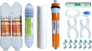 AQUALEX Pokar RO, 10 item Replacement Service Kit with BW HI-TDS RO ...