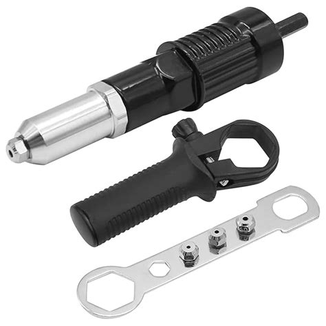 UpToDateTools Rivet Gun Tool Rivet Drill Attachment Power Drill Tool ...