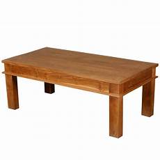 Teak Coffee Table by 48 Quot Solid Teak Wood Rustic Coffee Table Teak Coffee Table