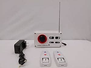 Wireless 2-remotes 2-Indicator 108db Siren Panic Alarm System : Amazon ...