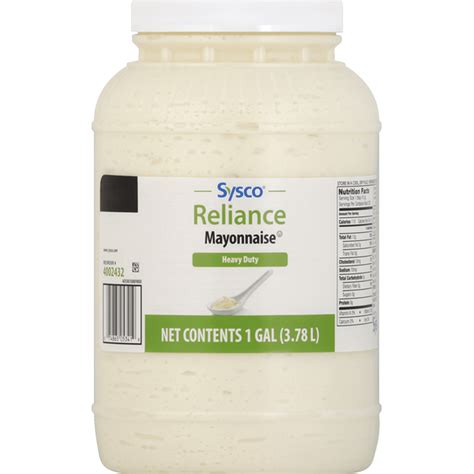 Sysco Mayonnaise, Heavy Duty (1 gal) Delivery or Pickup Near Me - Instacart