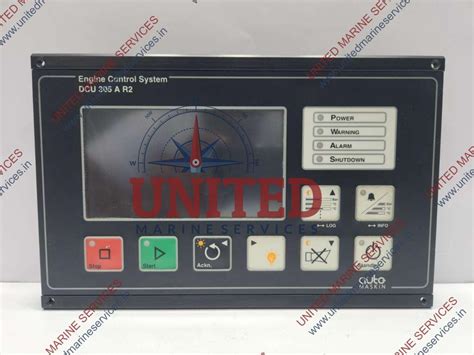 AUTO-MASKIN DCU 305 A R2 ENGINE CONTROL SYSTEM WITH RK-66 INTERFACE ...