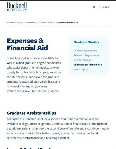 GRADUATE ASSISTANTSHIPS FOR MA & PhD STUDENTS AT BUCKNELL UNIVERSITY ...