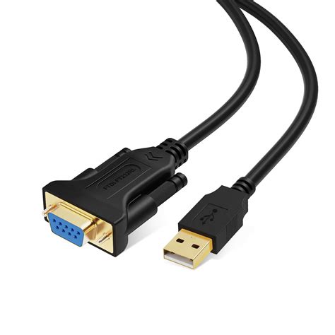 Usb To Rs232 Serial Adapter Cablecreation Usb To Rs232 Female ...