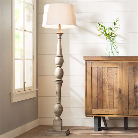 Doris 54" Floor Lamp | Farmhouse floor lamps, Floor lamps living room ...