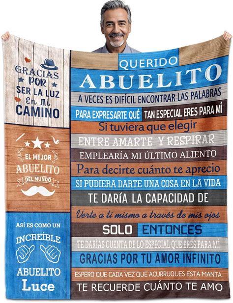 Grandpa Gifts in Spanish, Gifts for Grandfather in Spanish, Regalo para ...