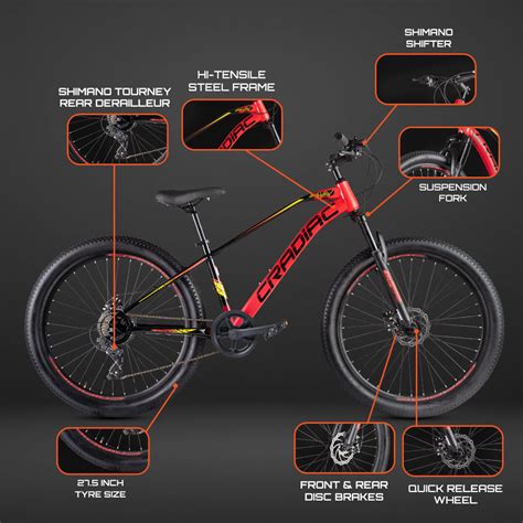 Buy Cradiac XC90 7 Speed 27.5 MTB | Bicyclekart – Bicycle Kart