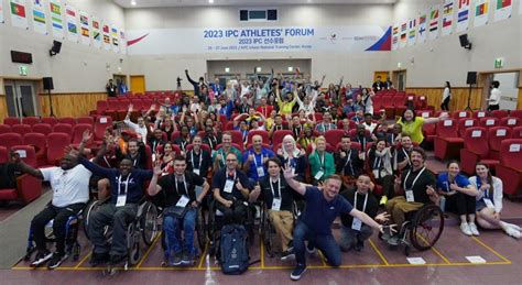 Athlete representatives attend IPC Athletes’ Forum in Korea