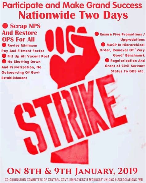 Central, Bank employees to observe two days' strike