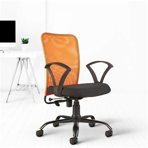 CELLBELL© Calisto C83 Mesh Mid-Back Ergonomic Office Chair/Revolving ...