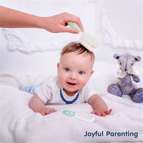 Hopop Baby Soft Bristle Brush & Comb Set