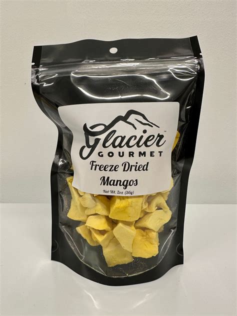 Freeze Dried Mangos - 2oz Bag – Glacier Gourmet