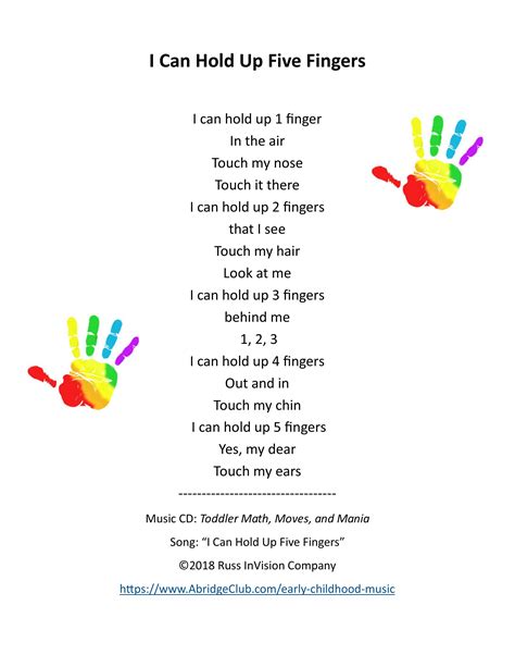 10 counting songs to teach your kids – Artofit
