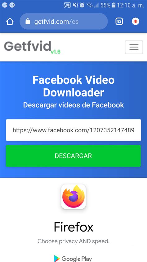 Cómo descargar videos privados de Facebook • Android Jefe