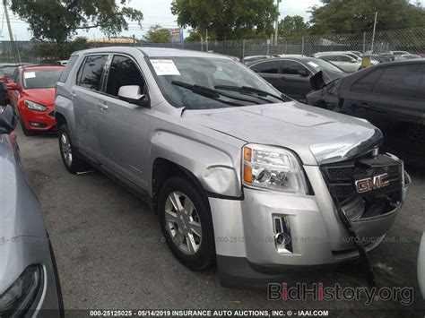Report 2GKALMEK3C6292658 GMC TERRAIN 2012 Silver Other - price and damage history