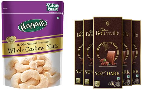 Cadbury Bournville Rich Cocoa 70% Dark Chocolate Bar, 80 g (pack of 5 ...