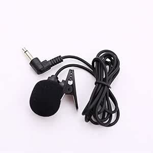 Amazon.in: Buy AST Works Mini 3.5mm Studio Speech Microphone Mic Clip ...