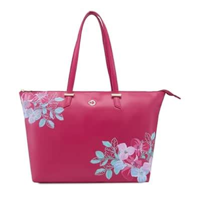 Caprese Shanaya Tote Bag, Large-Burgundy| Stylish Handbag for Women ...