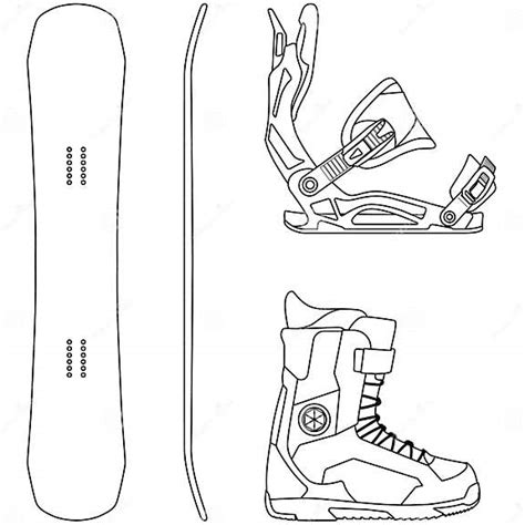 Snowboard, Snowboarding Equipment Set Snowboard Board, Snowboard ...