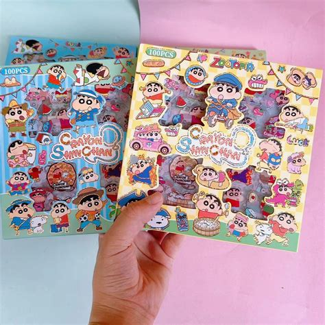 Shinchan Sticker Box (100pc) – Chains & Charms