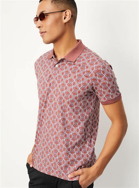 Buy Men Printed Polo T-shirt Online at just Rs. 699.0 - 1000013234508 ...