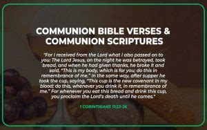 Image result for Communion Scriptures King James Version